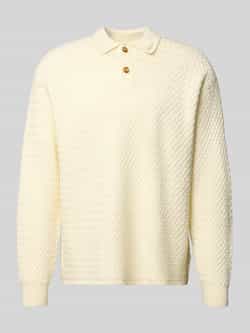 BLKVIS Gebreide pullover met polokraag model 'Script'