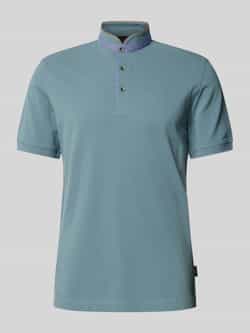Bugatti Regular fit poloshirt met opstaande kraag