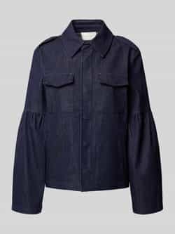 NEO NOIR Jack met borstzakken model 'Jaynor Denim'