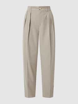 Oui Bandplooibroek met viscose