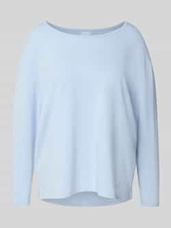 CCDK Copenhagen Shirt met lange mouwen en geribde ronde hals model 'Britt'