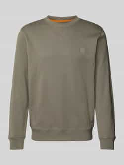 Boss Orange Sweatshirt met labelpatch model 'Westart'