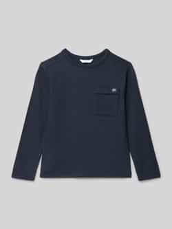Mayoral Regular fit shirt met lange mouwen en borstzak