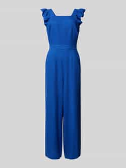 YAS Loose fit jumpsuit van een mix van viscose en linnen model 'ISMA'