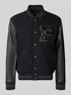 Polo Ralph Lauren Regular fit jack van kalfsleermix model 'BROKEN'