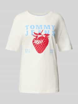 Tommy Jeans Regular fit T-shirt van puur katoen