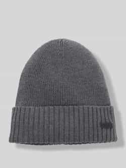 Boss Muts van pure scheerwol