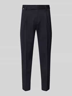 CINQUE Tapered fit pantalon met persplooien model 'SALTO'