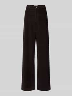 LOLLYS LAUNDRY Corduroy broek met wijde pijpen model 'Florida'