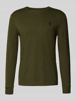 Polo Ralph Lauren Regular fit shirt met lange mouwen en logostitching model 'Jersey'