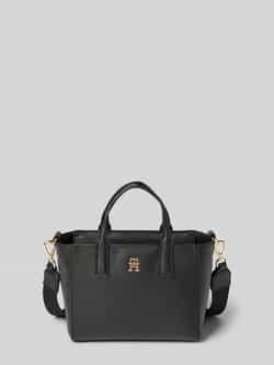 Tommy Hilfiger Shopper TH SOFT LOGO MINI TOTE dames schoudertas handtas schoudertas met th-logo