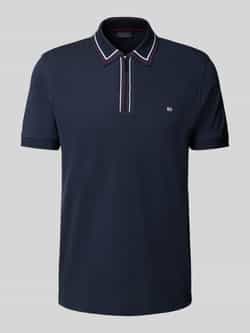 Christian Berg Men Regular fit poloshirt met ritssluiting