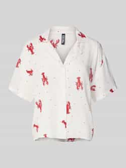 Pieces Relaxed fit blouseshirt van pure viscose model 'NYA'
