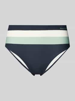 Marc O'Polo Bikinibroekje Summer stripes met elegant kleurblokpatroon