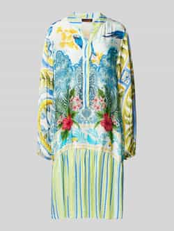 Miss goodlife Knielange tuniekjurk van viscose