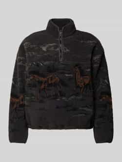 Levi's Fleecepullover met extra brede schouders