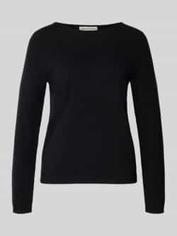 Marc O'Polo Regular fit gebreide pullover met scheerwol