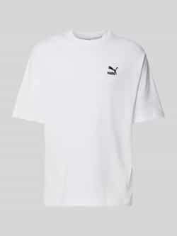 PUMA PERFORMANCE T-shirt met labelstitching model 'BETTER CLASSICS'