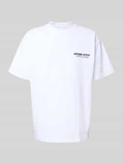 ANOTHER COTTON LAB Oversized T-shirt met labelprint model 'Getaway'