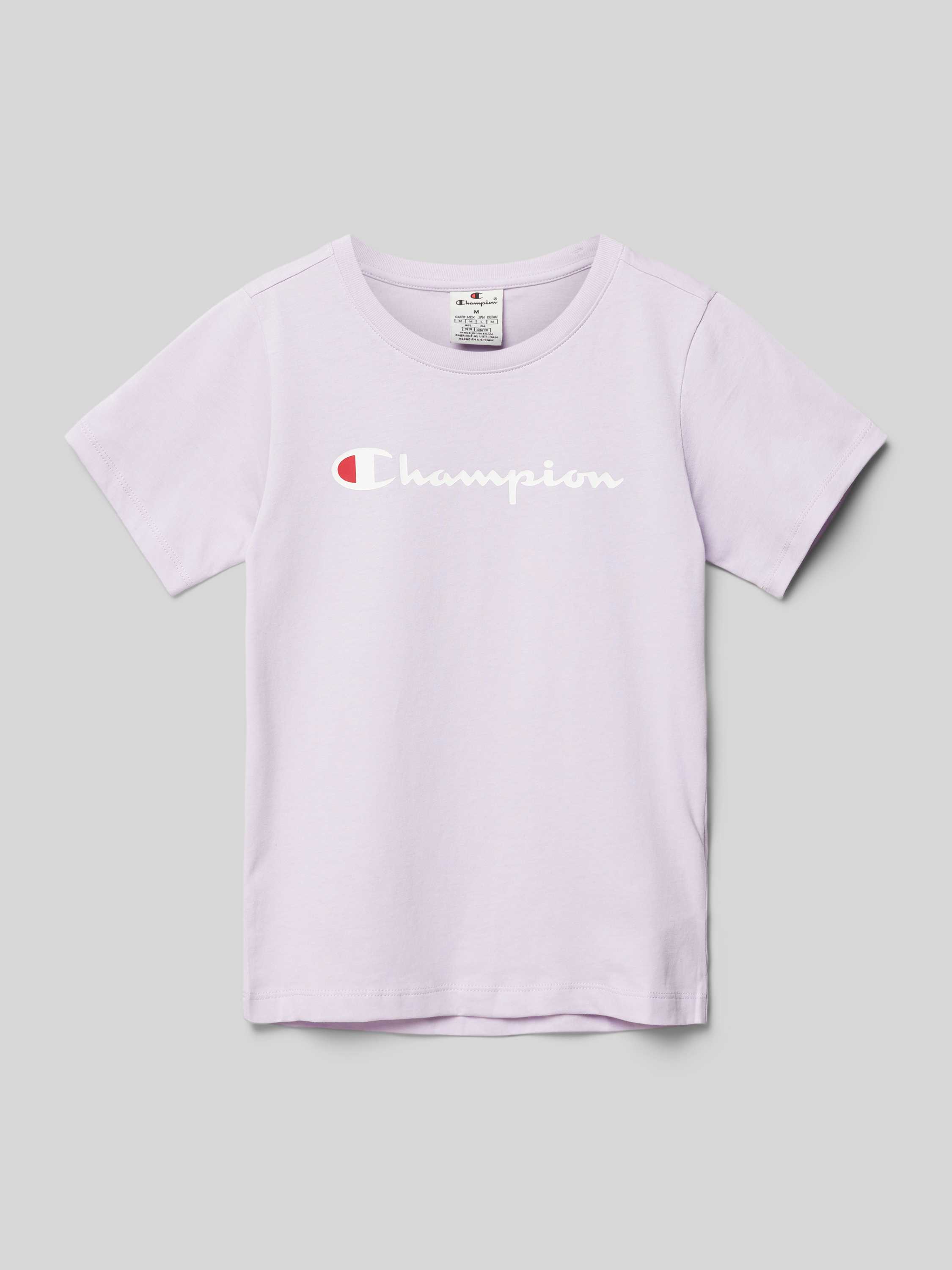 Champion T-shirt met labelprint