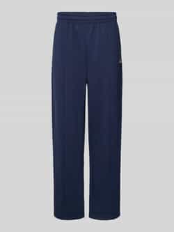 Karl Kani Sweatpants met lengtenaden en labelprint