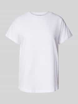 My Essential Wardrobe Rhinestone Tee Top Sneeuw Wit White Dames