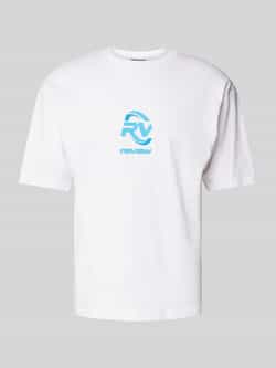 REVIEW T-shirt met labelprint