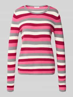 Christian Berg Woman Gebreide pullover met ronde hals