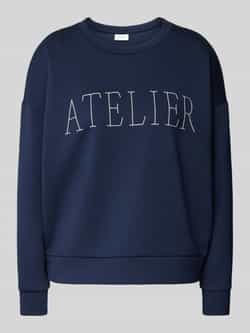 Vila Sweatshirt met statementstitching model 'SIFFI ATELIER'
