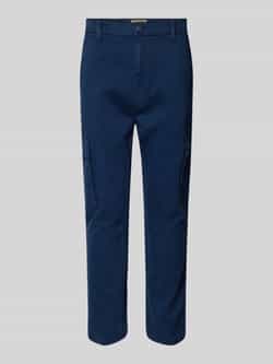 Blend Slim regular fit cargobroek met riemlussen model 'TWISTER'