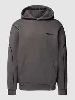 REVIEW Hoodie met logoprint