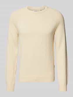 Blend Gebreide pullover met ribboorden model 'BHAFAN'