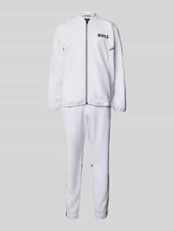 BOSS Green Trainingspak met labelprint model 'TRATTEO 2'