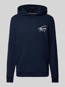 Tommy Jeans Regular fit hoodie met labelprint