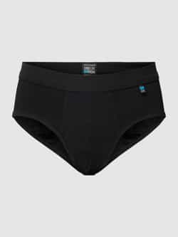 Schiesser Slip met deelnaden model 'Long Life Cotton Midi-Slip'