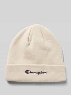 Champion Beanie met labelstitching