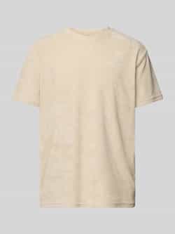 Only & Sons T-shirt met geribde ronde hals model 'HELLAS'