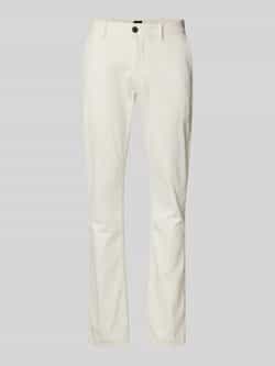 Boss Orange Slim fit chino met ceintuurlussen.
