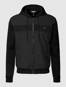 Antony Morato Sweatjack met labelpatch