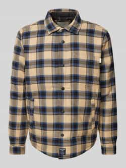 Pepe Jeans Relaxed fit overhemdjack met borstzak model 'STEEVE'