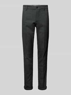 jack & jones Slim fit chino met persplooien model 'MARCO'