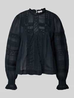 NEO NOIR Blouse met knoopsluiting aan de achterkant model 'Ebba'