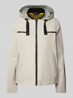Amber & June Zomerjas met capuchon en stijl Beige Dames