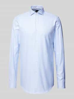Boss Slim fit zakelijk overhemd met extra lange mouwen model 'Hant'