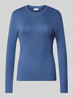 Vila Shirt met lange mouwen en ronde hals model 'ALEXIA'