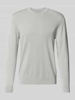 Profuomo Gebreide pullover met ronde hals