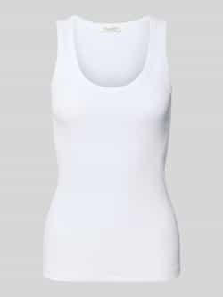 Marc O'Polo Slim fit tanktop van katoenmix