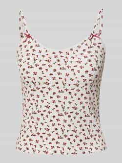 Noisy May Top met sierstrikken model 'STELLA'