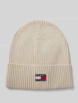 Tommy Jeans Gebreide muts met labelstitching model 'HERITAGE CORE'