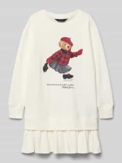 Polo Ralph Lauren Kids Sweatjurk met ribboorden